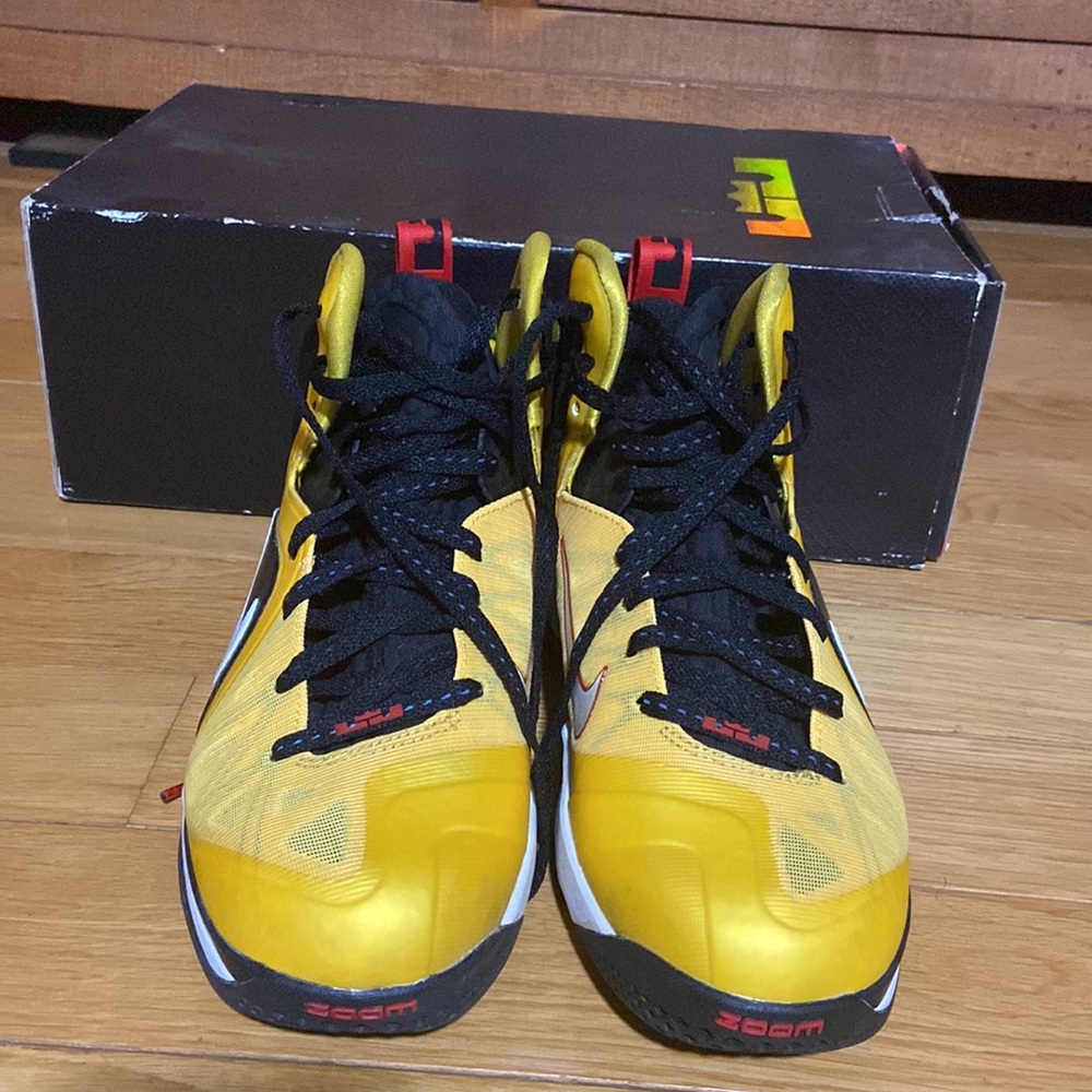 Nike Lebron 9 PS Elite Taxi 2012 Men’s Sneakers / Size 9